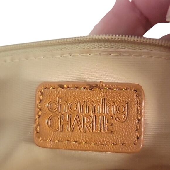 Leopard Print & Faux Croc Leather Satchel Bag With Adjustable Strap & Top Handle - Picture 8 of 9